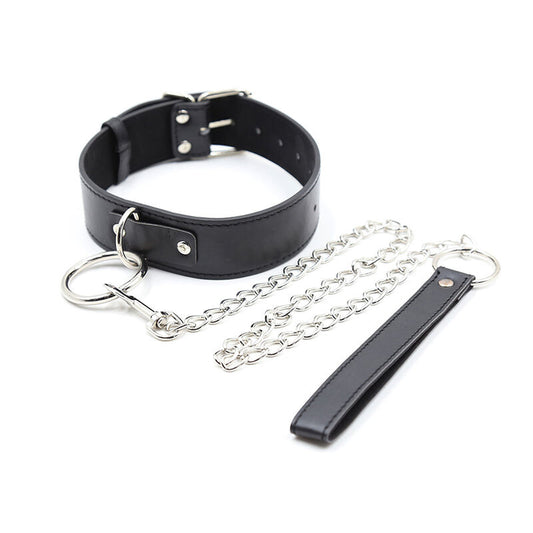 OHMAMA FETISH - SUBMISSION COLLAR WITH STRAP
