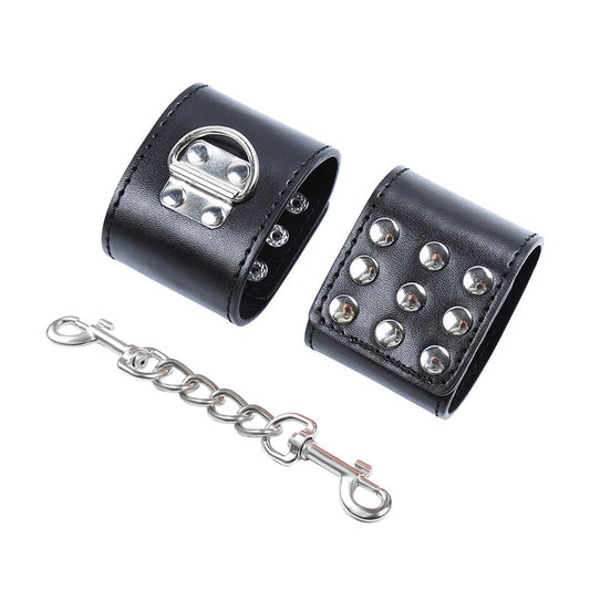 OHMAMA FETISH - WRIST RESTRAINTS WITH METAL CLASP