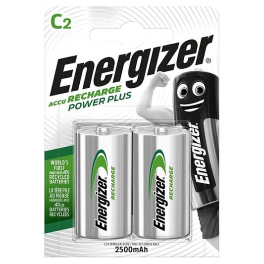 ENERGIZER - POWER PLUS RECHARGEABLE BATTERY HR14 C 2500mAh BLISTER*2