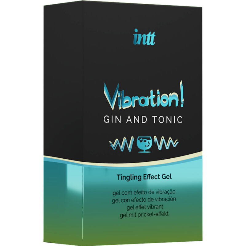 INTT - POWERFUL INTIMATE STIMULANT LIQUID VIBRATOR GEL GIN &amp; TONIC 15ML