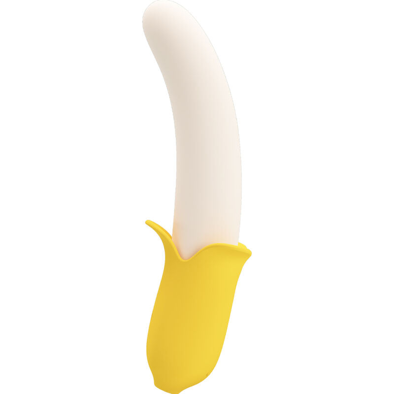 PRETTY LOVE - BANANA GEEK SUPER POWER 7 VIBRATIONS UP&amp;DOWN SILICONE BLACK
