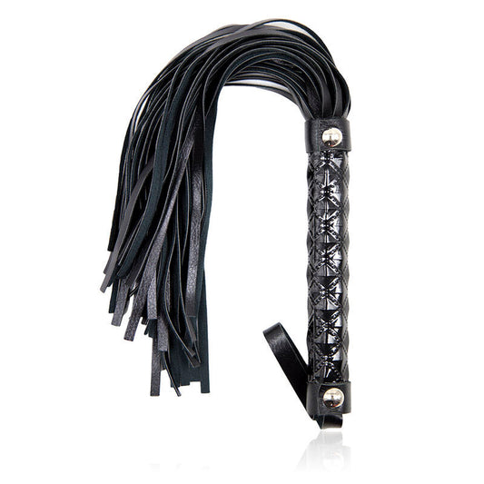 OHMAMA FETISH - WHIP WITH DIAMOND DESIGN HANDLE