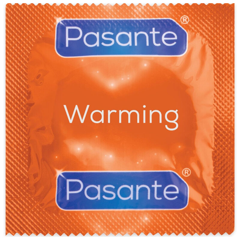 PASANTE - HEAT EFFECT CONDOM BAG 144 UNITS
