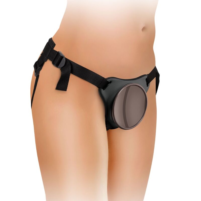 KING COCK - ELITE COMFORTABLE ADJUSTABLE HARNESS WITH DILDO 17.8 CM