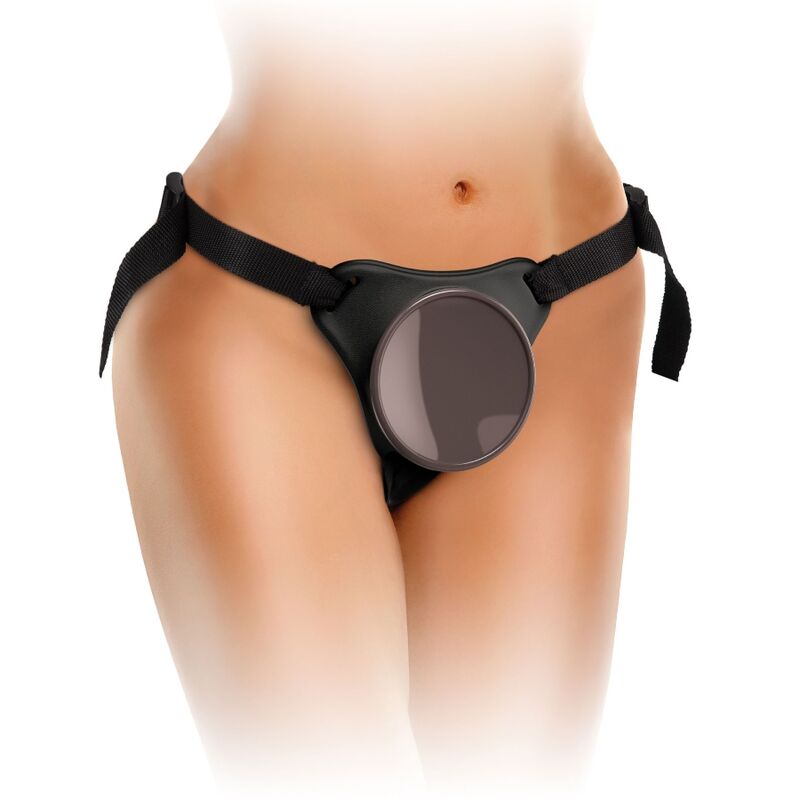 KING COCK - ELITE COMFORTABLE ADJUSTABLE HARNESS WITH DILDO 17.8 CM