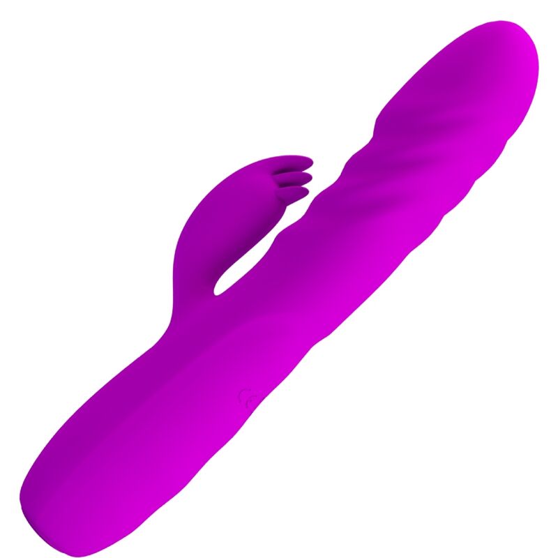 PRETTY LOVE - MELANIE RECHARGEABLE RABBIT VIBRATOR PURPLE