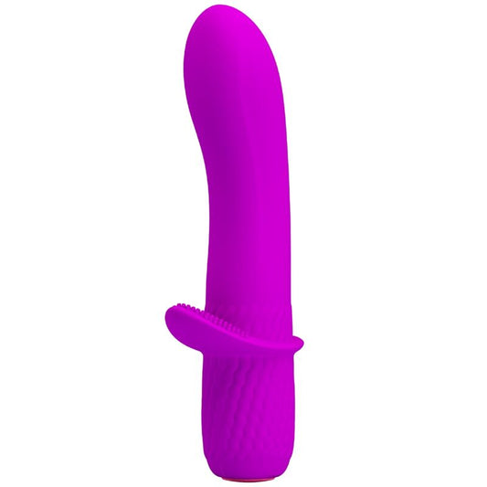 PRETTY LOVE - TROY RECHARGEABLE VIBRATOR PURPLE