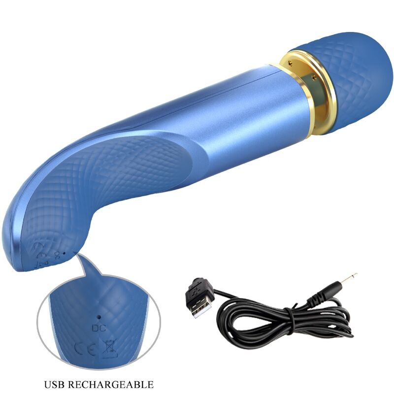 PRETTY LOVE - BLUE VIBRATION 7 MODE MASSAGER