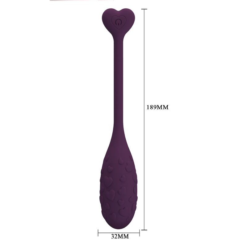 PRETTY LOVE - FISHERMAN APP CONTROLLED LILAC VIBRATING EGG