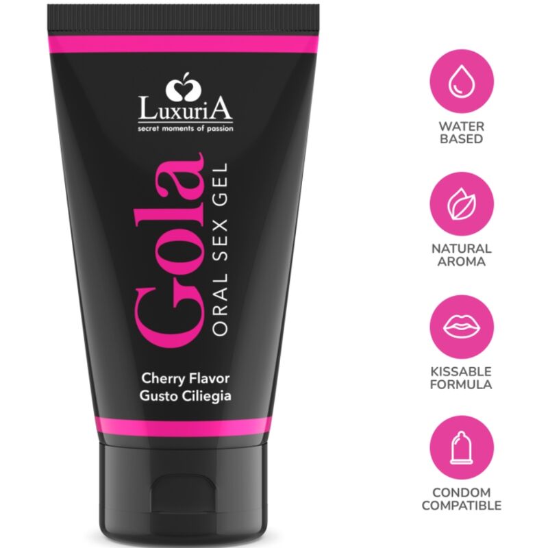 INTIMATELINE LUXURIA - GOLA ORAL GEL CHERRY 50 ML