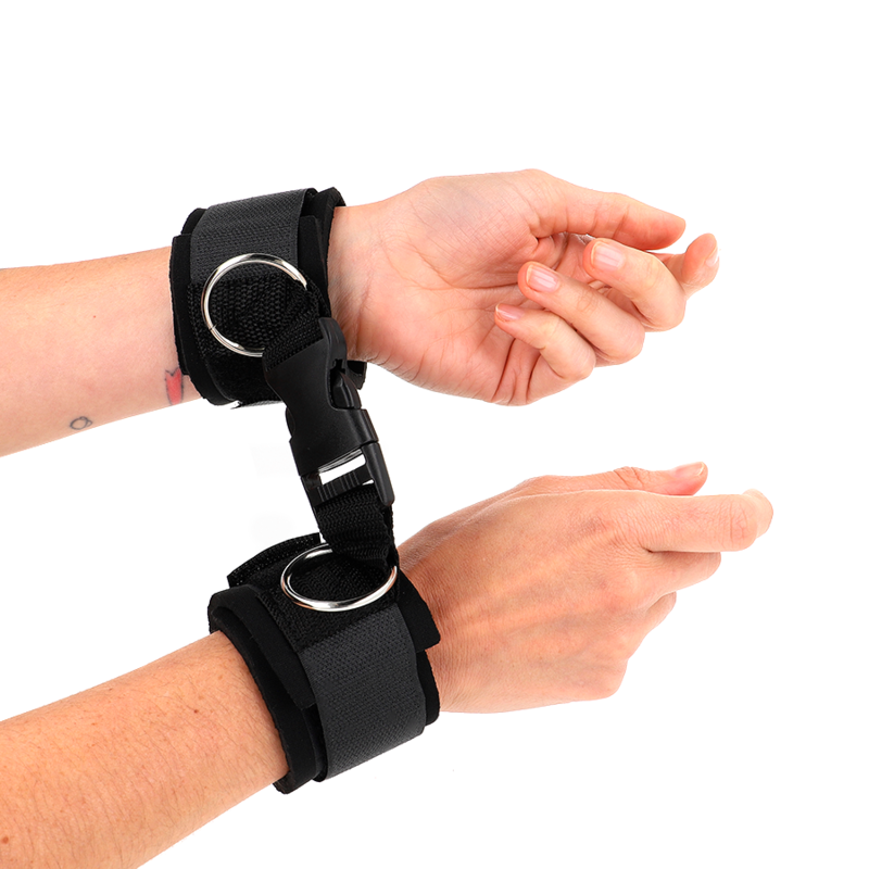 KINK - NEOPRENE WRISTBANDS WITH BLACK HOOK CLOSURE ADJUSTABLE 22-34 CM