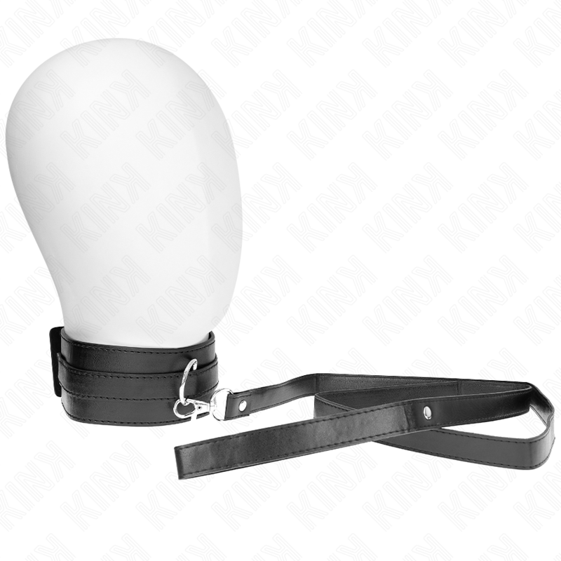 KINK - COLLAR WITH LEASH 116 CM MODEL 1 ADJUSTABLE 36-43 CM X 5 CM