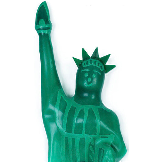 CONDOMERIE - PRESERVATIVO DECORATIVO PINTADO A MANO ESTATUA DE LA LIBERTAD MODELO XL