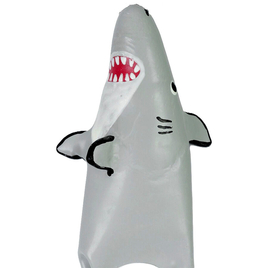 CONDOMERIE - PRESERVATIVO DECORATIVO PINTADO A MANO TIBURÓN MODELO XL