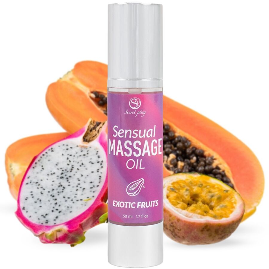 SECRETPLAY - ACEITE DE MASAJE FRUTAS EXÓTICAS