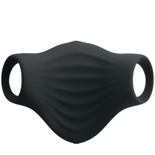 ROCKS- OFF - PALM MASTURBADOR VIBRADOR FLEXIBLE NEGRO