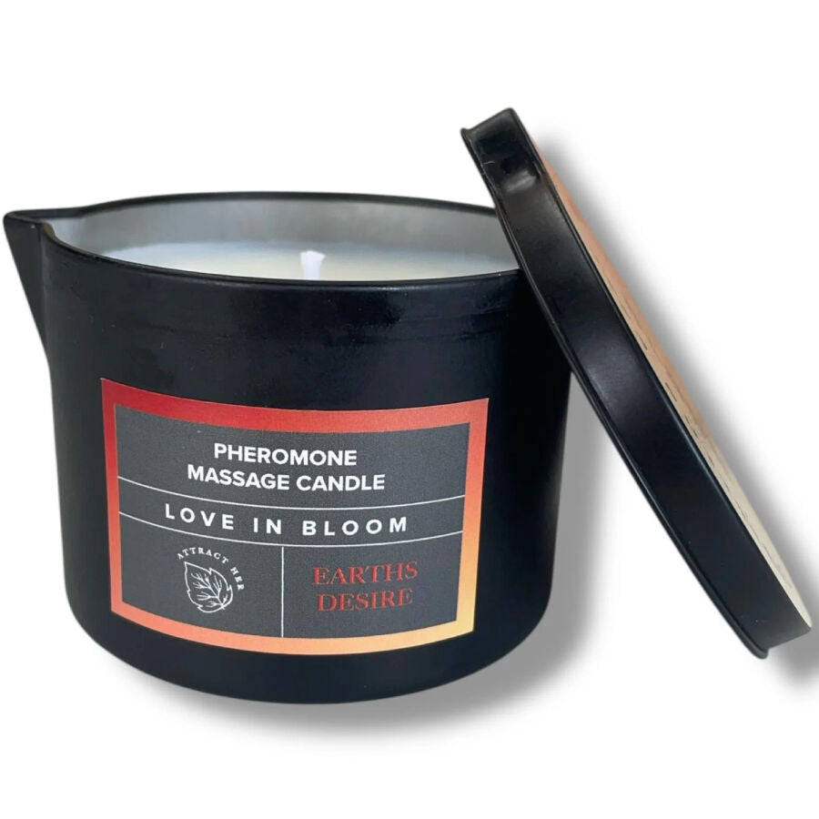 EYE OF LOVE - BLOOM VELA DE MASAJE SATIVA EARTHS DESIRE 150 ML