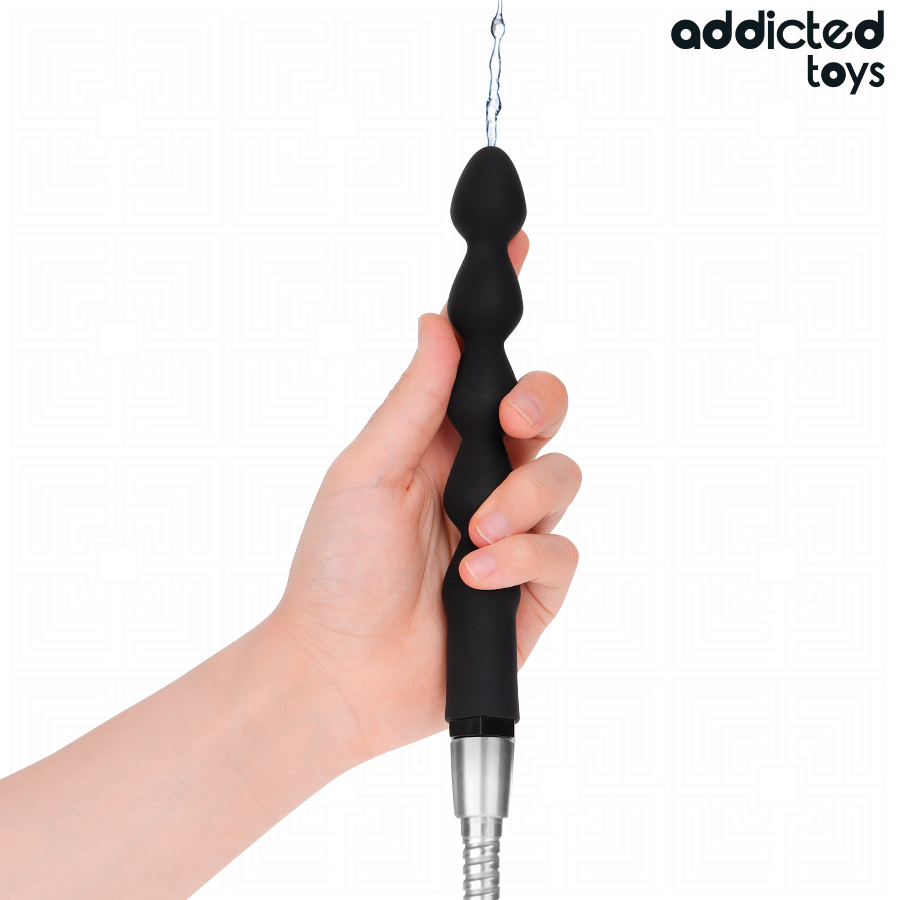 ADDICTED TOYS - LIMPIADOR ANAL CON ADAPTADOR UNIVERSAL MODELO 6