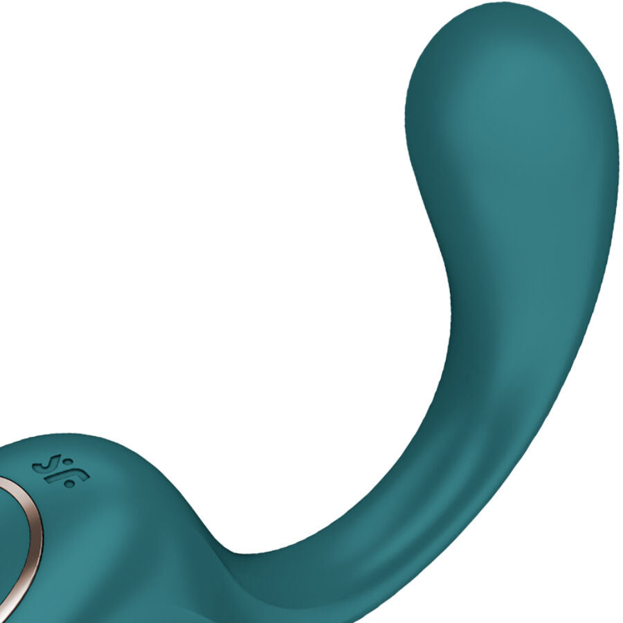 SATISFYER - G FOR GODDESS 2 VIBRADOR RABBIT VERDE