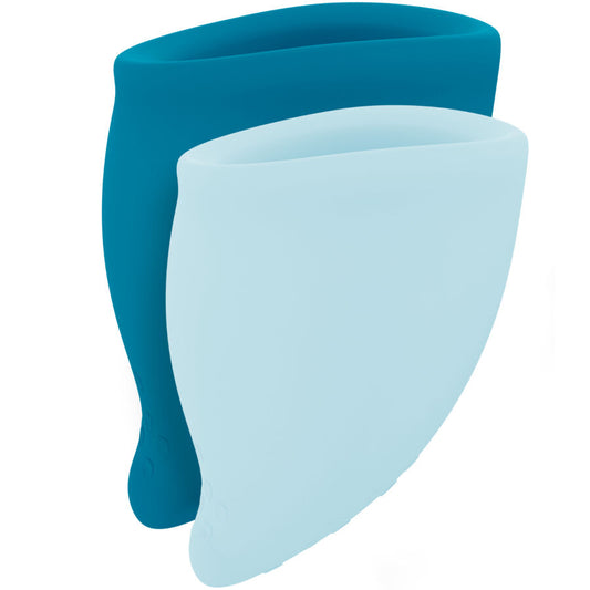 FUN FACTORY - FUN COPA MENSTRUAL KIT TURQUESA