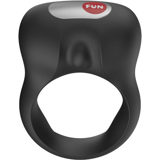 FUN FACTORY - STEADY ANILLO VIBRADOR PENE NEGRO