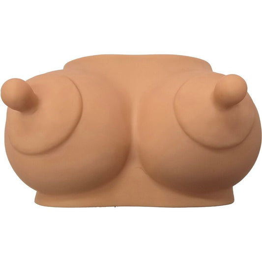 DIABLO PICANTE - HUCHA FORMA DE TETAS TONO CLARO