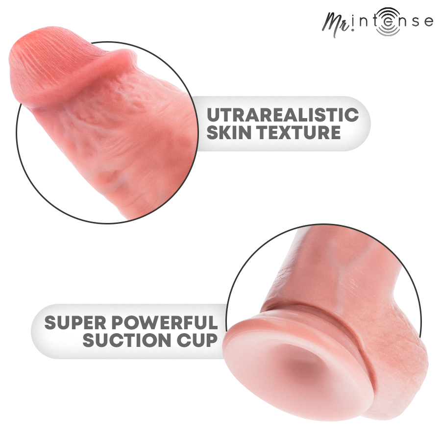 MR INTENSE - MEDIUM SPENCER DILDO SILICONA 23 CM -Ø- 5.7 CM