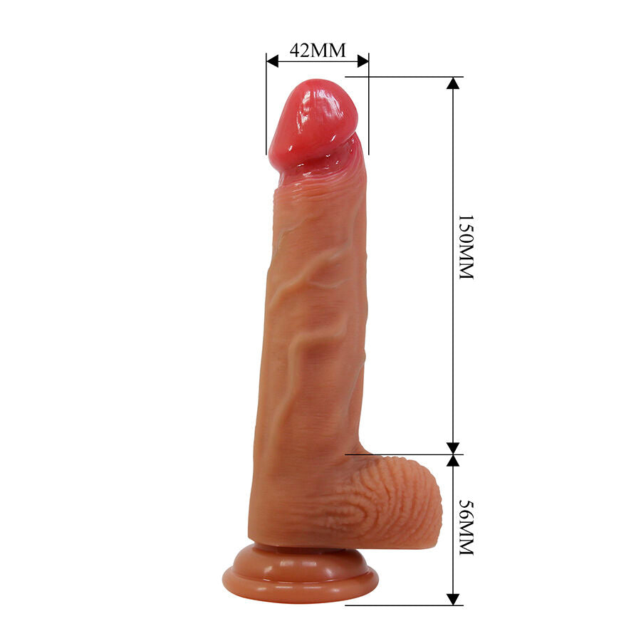PRETTY LOVE - LISLE DILDO REALÍSTICO CON VENTOSA 20.6 CM -Ø- 4.2 CM