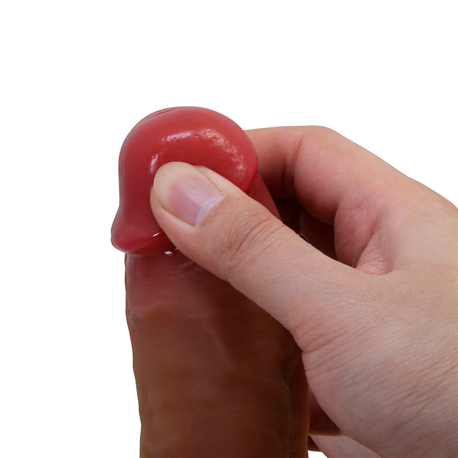 PRETTY LOVE - CURTIS DILDO REALÍSTICO CON VENTOSA 17.3 CM -Ø- 4.2 CM