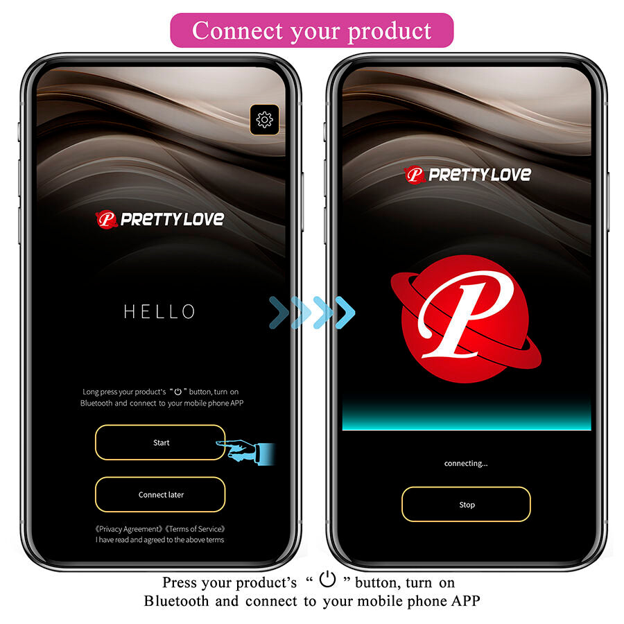 PRETTY LOVE - DORA VIBRADOR INVISIBLE CON APP GRATUITA
