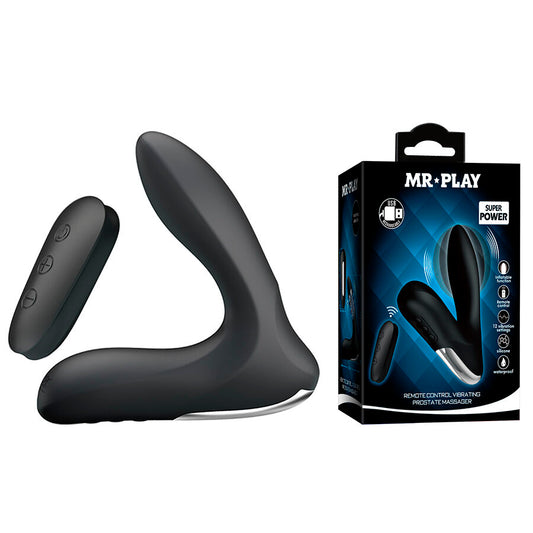 MR PLAY - MASAJEADOR DE PRÓSTATA CON VIBRACIÓN CONTROL REMOTO