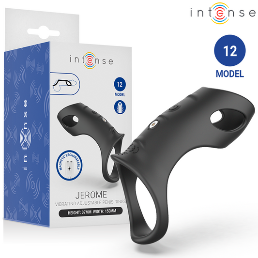 INTENSE - JEROME ANILLO VIBRADOR AJUSTABLE MODELO 12