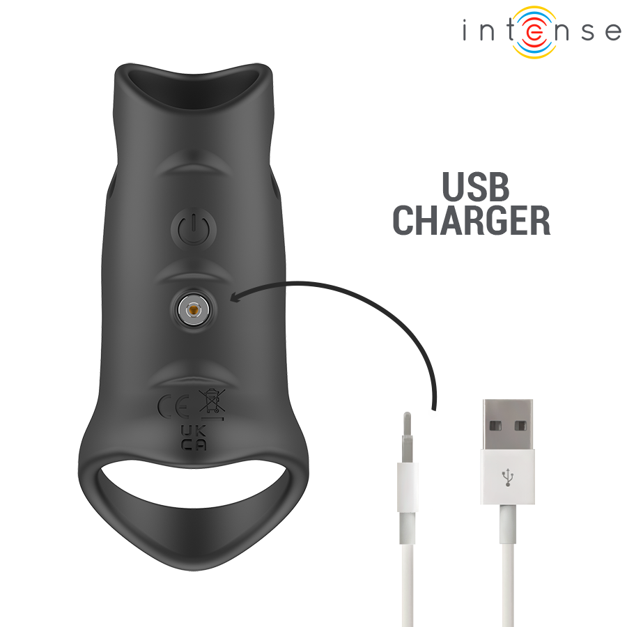 INTENSE - JEROME ANILLO VIBRADOR AJUSTABLE MODELO 12