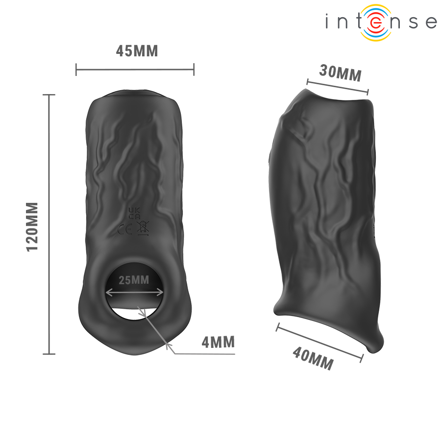 INTENSE - SEAN ANILLO VIBRADOR AJUSTABLE MODELO 13