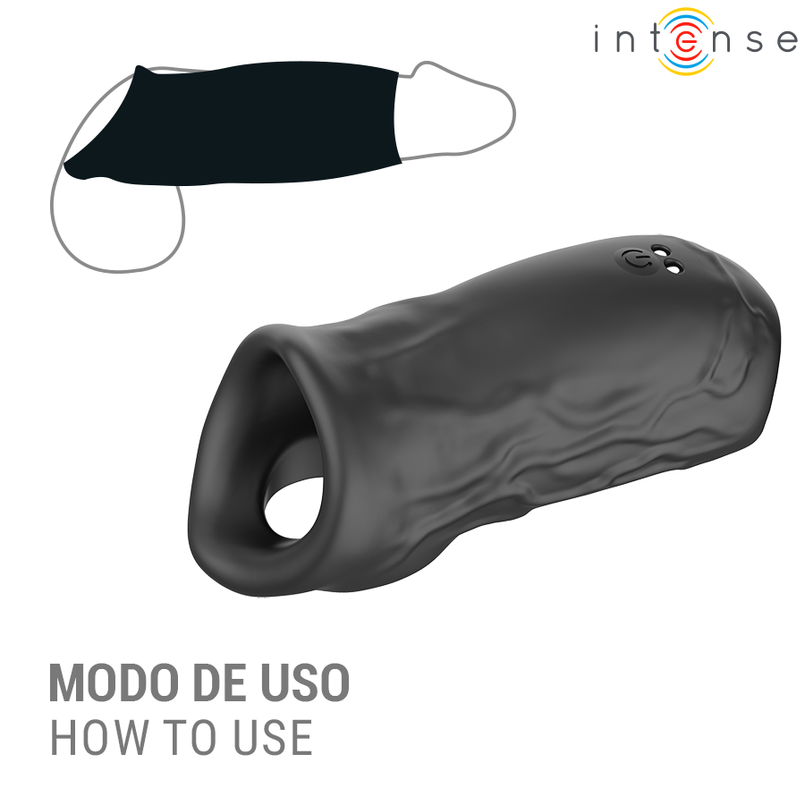 INTENSE - SEAN ANILLO VIBRADOR AJUSTABLE MODELO 13