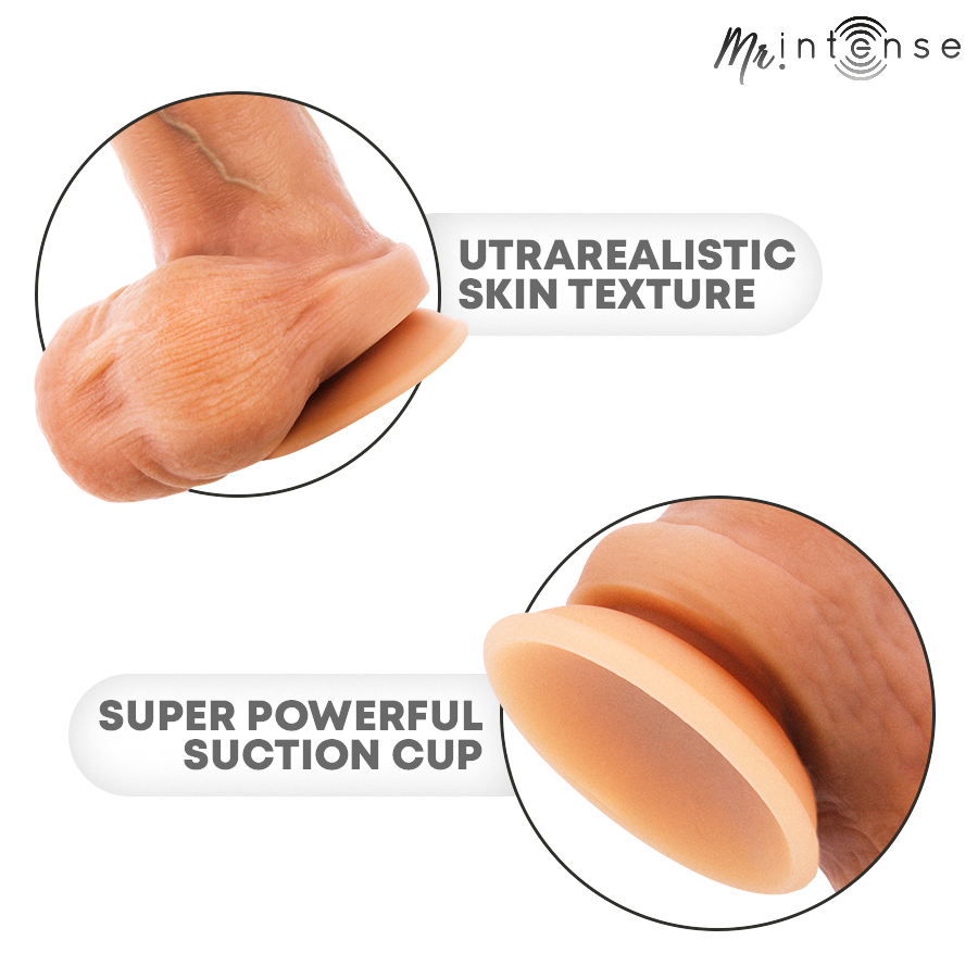 MR INTENSE - BRUCE L DILDO SILICONA 23 CM -Ø- 5.2 CM