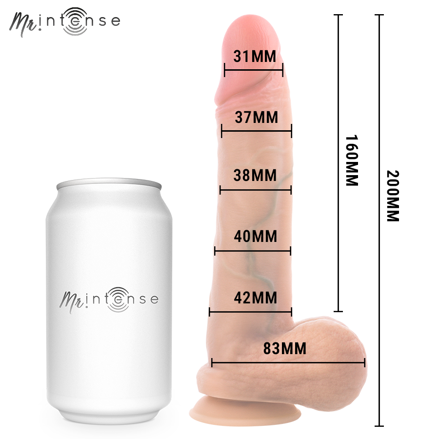 MR INTENSE - GARY M DILDO 20 CM -Ø- 4.2 CM