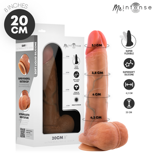 MR INTENSE - GARY M DILDO 20 CM -Ø- 4.2 CM