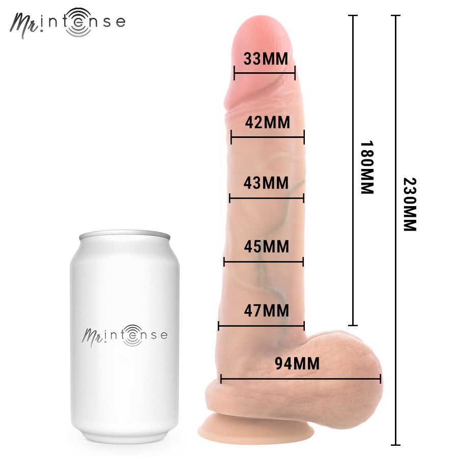 MR INTENSE - GARY L DILDO 23 CM - Ø- 4.7 CM