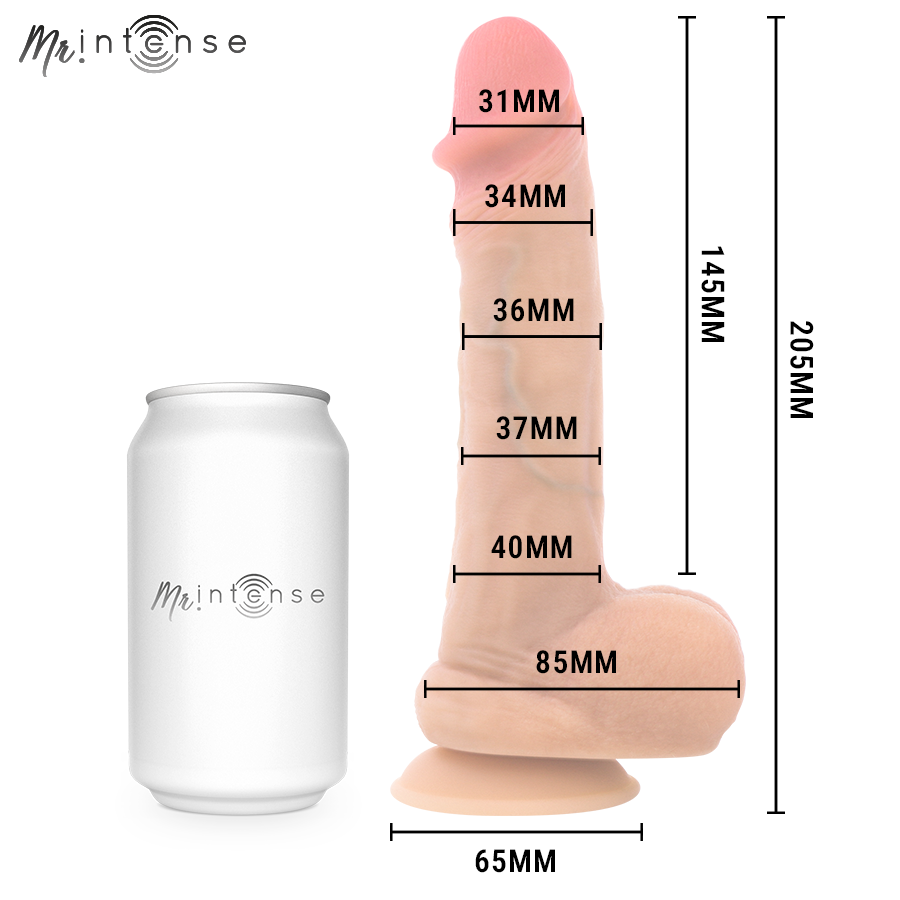 MR INTENSE - DANNY DILDO EYACULADOR 20.5 CM -Ø- 4 CM