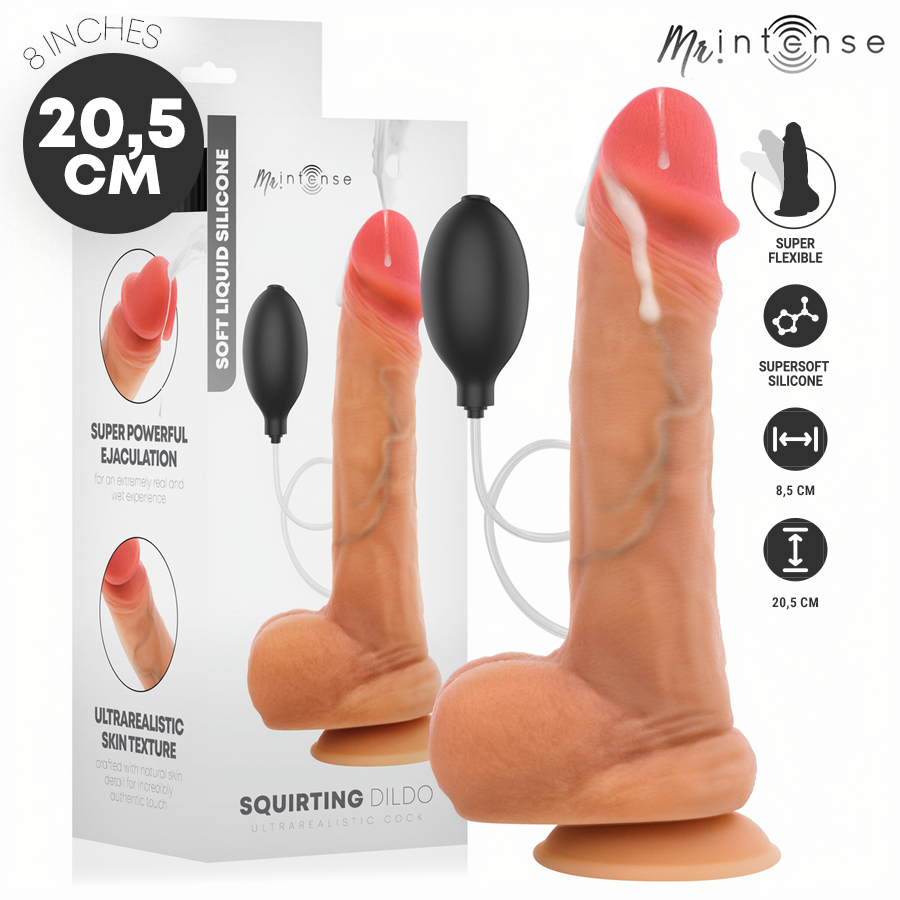 MR INTENSE - DANNY DILDO EYACULADOR 20.5 CM -Ø- 4 CM