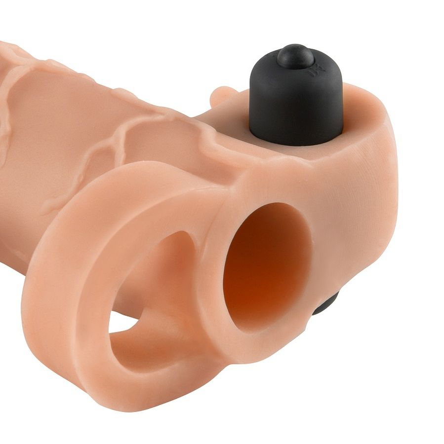 FANTASY X- TENSIONS - PENIS EXTENSION WITH REAL FEEL VIBRATOR 1