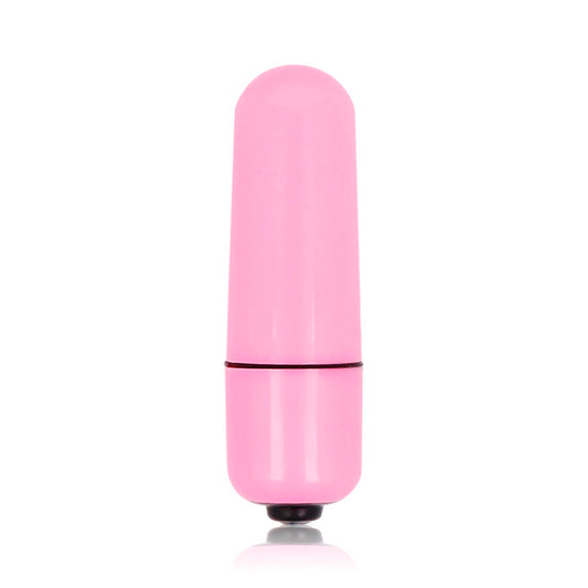 GLOSSY - SMALL VIBRATING BULLET HOT PINK