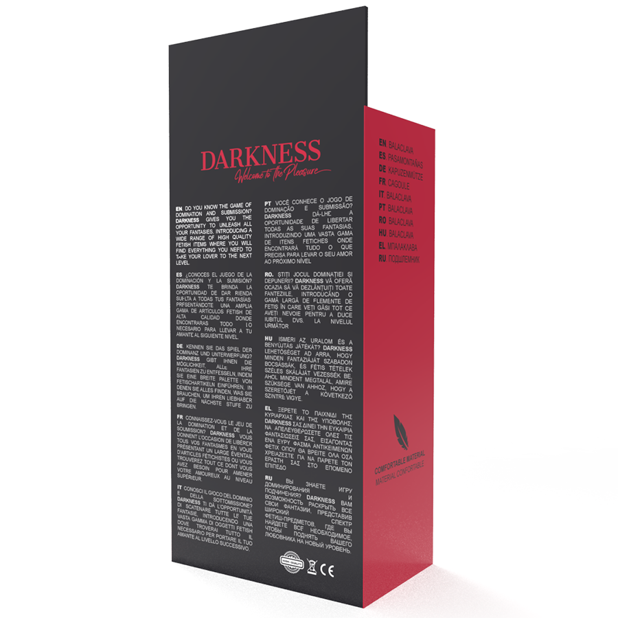 DARKNESS - SUBMISSION BLACK MASK