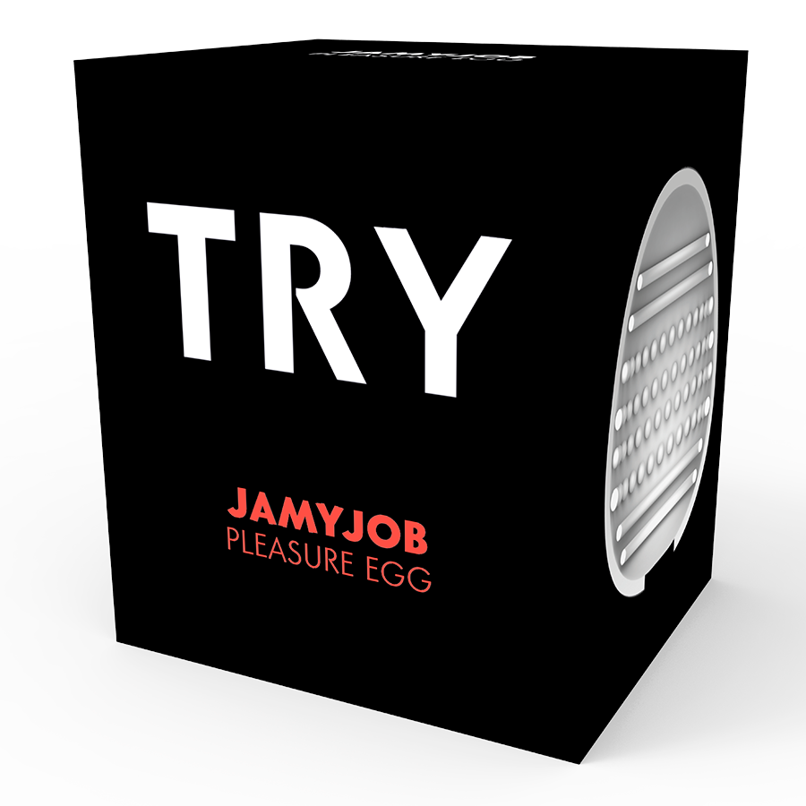 JAMYJOB - DISCREET MASTURBATOR EGG VERSION BLACK TRY