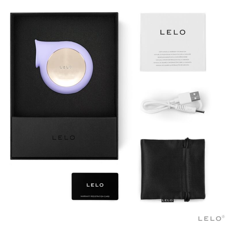 LELO - SILA ESTIMULADOR POR ONDAS DE CLITORIS LILA